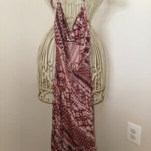 GUESS Summer Printed Baby Doll Mini Dress Small